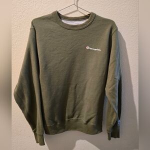 Champion Gray Sweatshirt Mens S Athletic Pullover